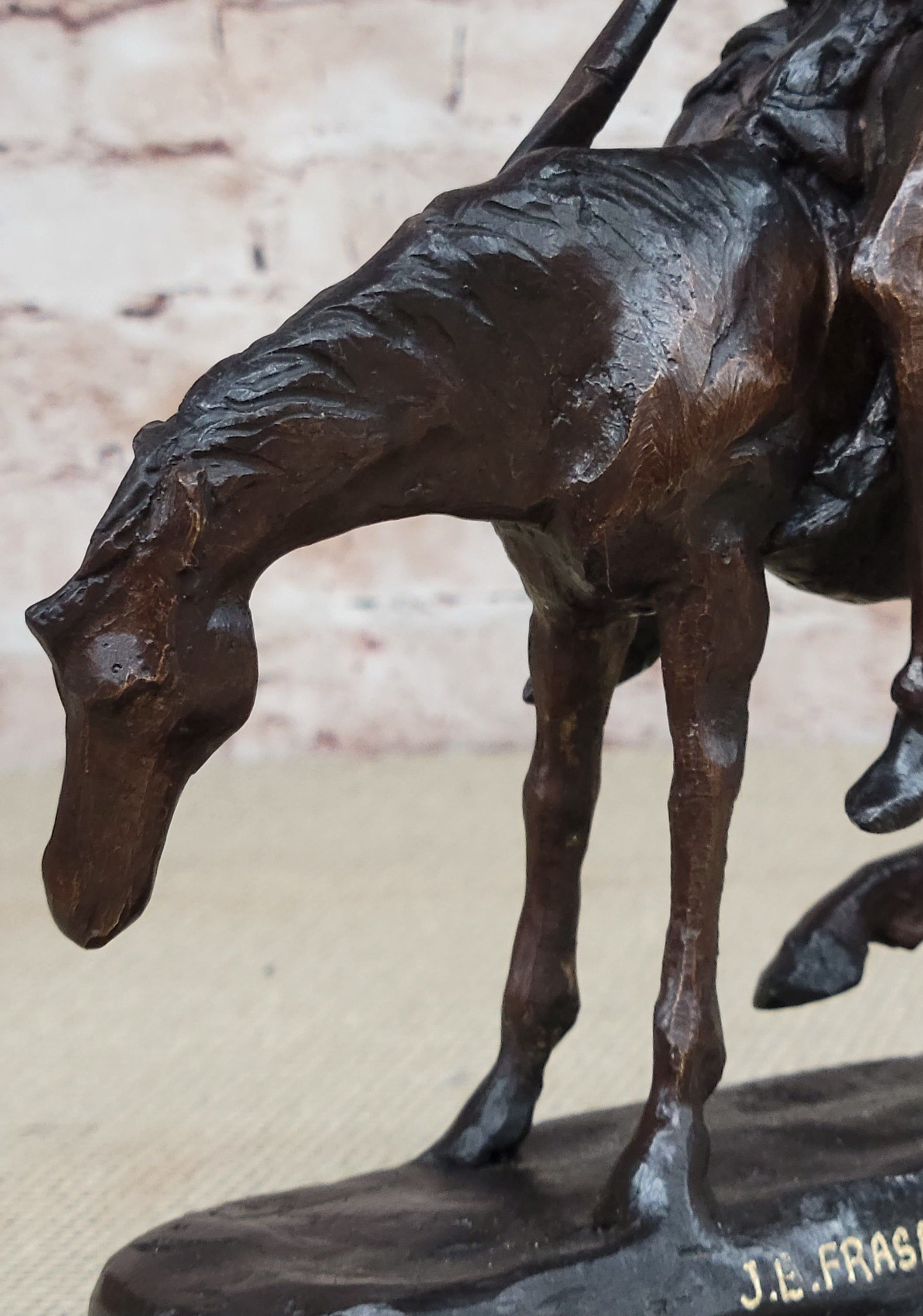 Bronze Replica of End of the Trail by J. E. Fraser
