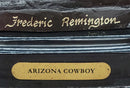 Frederic Remington Arizona Cowboy on Horse Bronze Sculpture