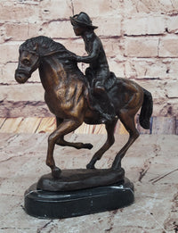 Ranger by Frederic Remington - Bronze Western Cowboy