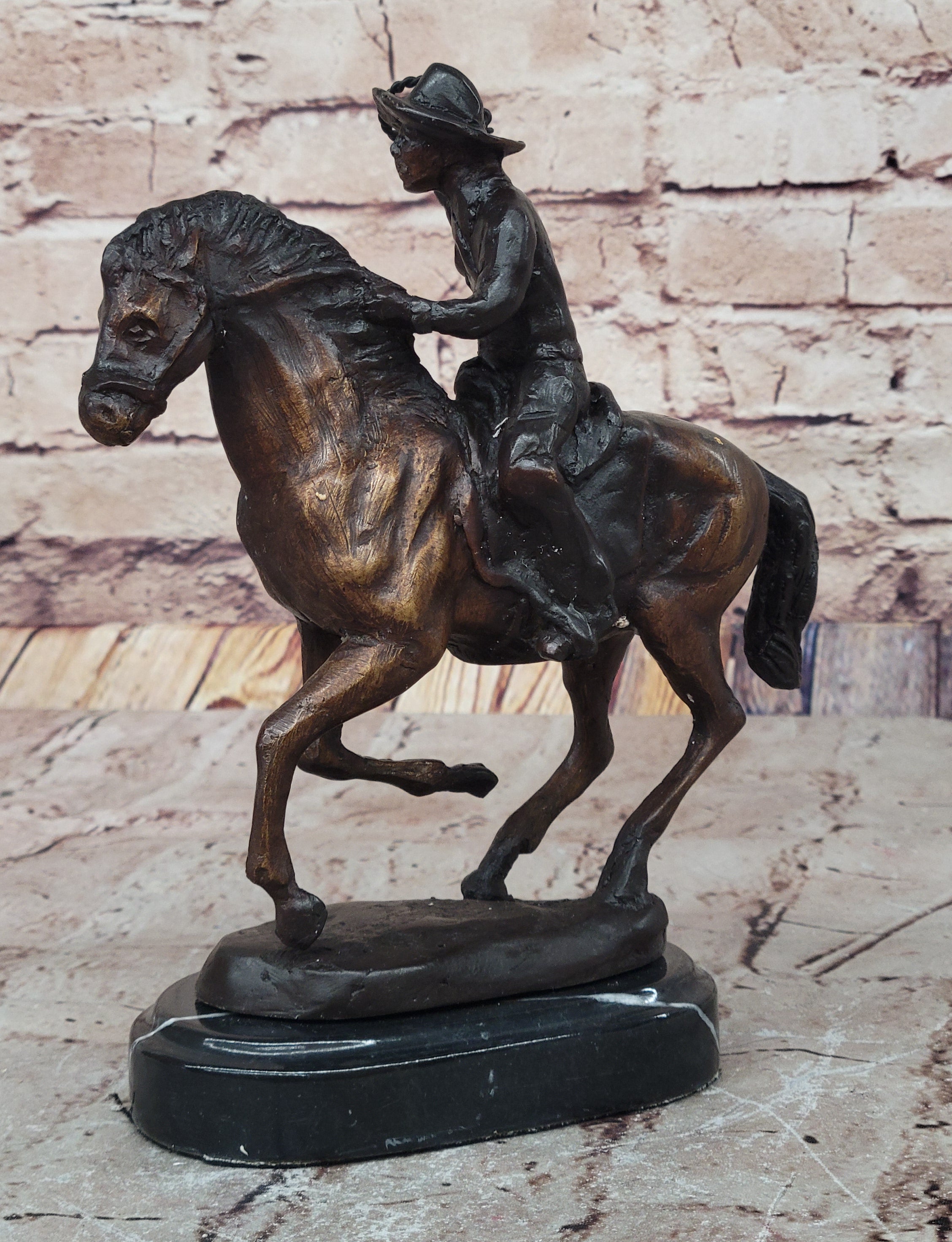 Ranger by Frederic Remington - Bronze Western Cowboy