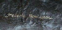 Frederic Remington STAMPEDE Bronze Statue Sculpture Western Decor 16" x 29"