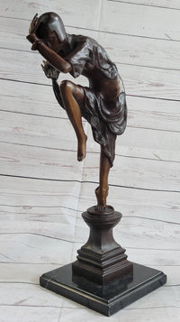 Ankara Snake Dancer Art Deco Bronze Sculpture Colinet Chiparus