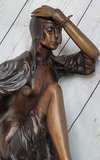 Ankara Snake Dancer Art Deco Bronze Sculpture Colinet Chiparus