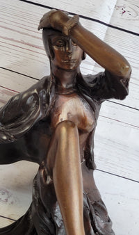 Ankara Snake Dancer Art Deco Bronze Sculpture Colinet Chiparus