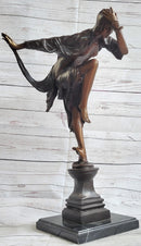 Ankara Snake Dancer Art Deco Bronze Sculpture Colinet Chiparus