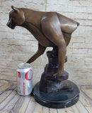 Limited Edition Marius Cougar Female Lion Bronze Sculpture