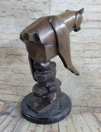 Limited Edition Marius Cougar Female Lion Bronze Sculpture