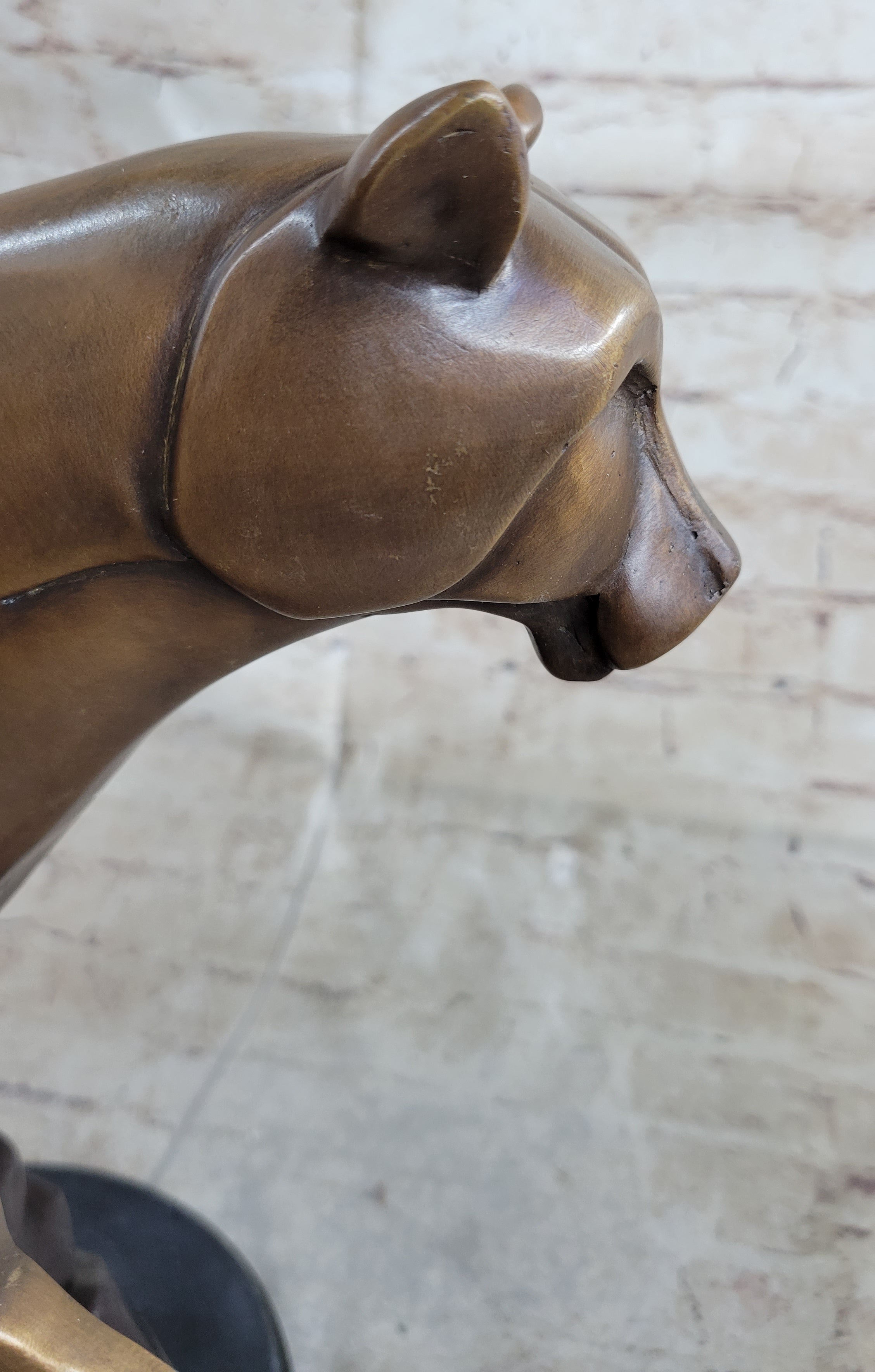 Limited Edition Marius Cougar Female Lion Bronze Sculpture