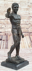 Bronze Sculpture of Standing Male Nude, Classical Style after Rodin