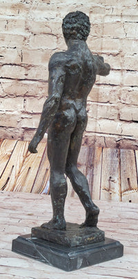 Bronze Sculpture of Standing Male Nude, Classical Style after Rodin