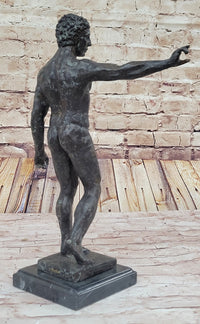 Bronze Sculpture of Standing Male Nude, Classical Style after Rodin