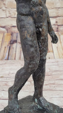 Bronze Sculpture of Standing Male Nude, Classical Style after Rodin