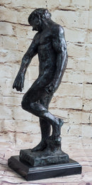THE SHADE by Auguste Rodin - Bronze Sculpture of Adam