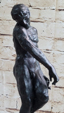 THE SHADE by Auguste Rodin - Bronze Sculpture of Adam