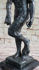 THE SHADE by Auguste Rodin - Bronze Sculpture of Adam