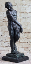 THE SHADE by Auguste Rodin - Bronze Sculpture of Adam