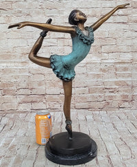 Signed Collett Collector Edition Prima Ballerina Bronze Sculpture