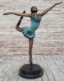 Signed Collett Collector Edition Prima Ballerina Bronze Sculpture