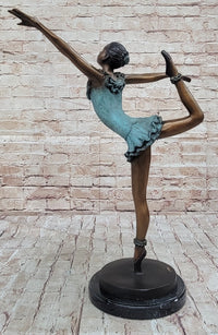 Signed Collett Collector Edition Prima Ballerina Bronze Sculpture