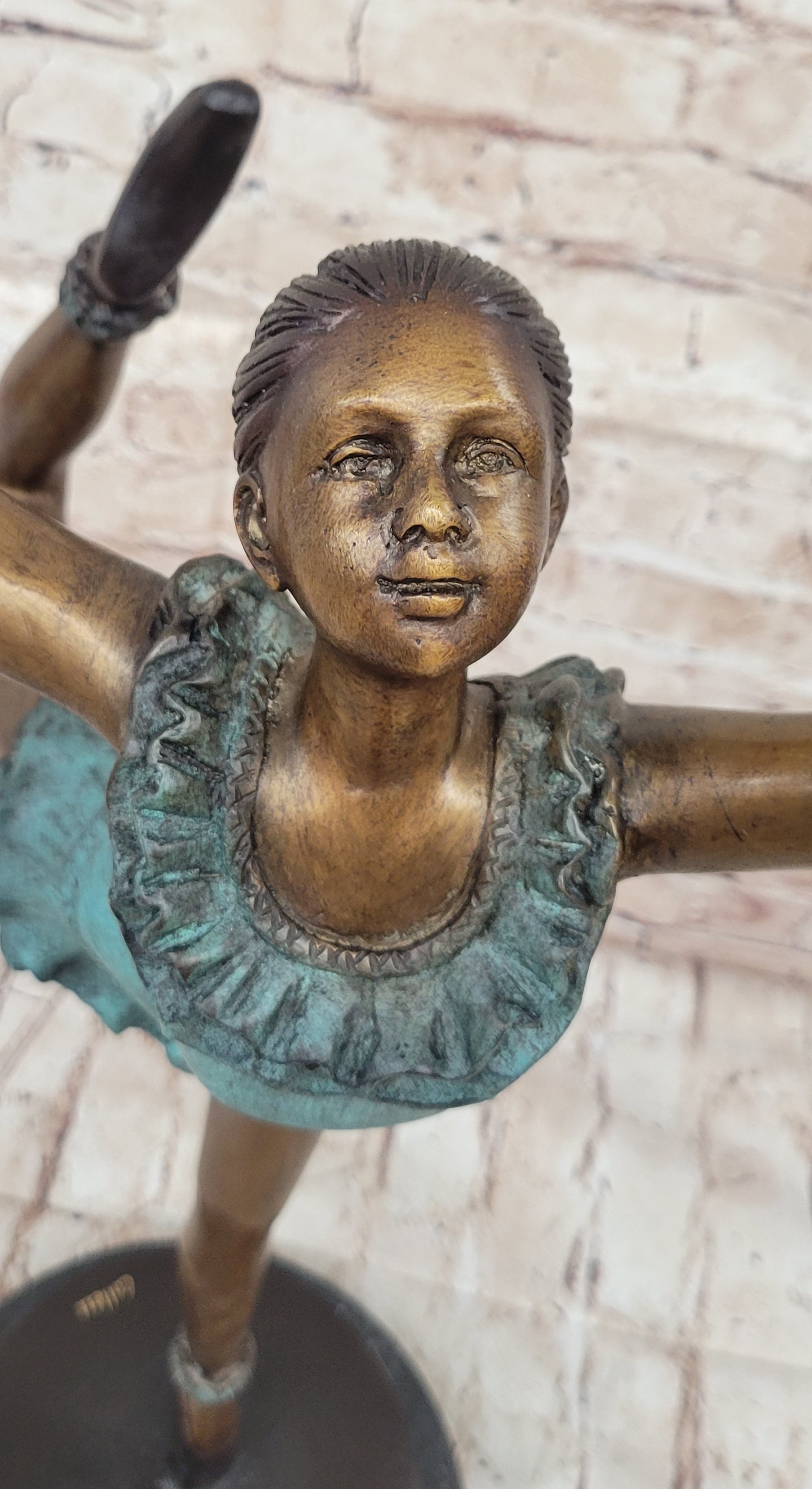 Signed Collett Collector Edition Prima Ballerina Bronze Sculpture