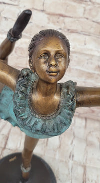 Signed Collett Collector Edition Prima Ballerina Bronze Sculpture