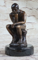 The Thinker by Auguste Rodin Bronze 6" x 4" Sculpture
