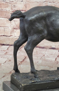 Elk Reindeer Stag Hot Cast Bronze Sculpture by Milo