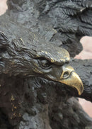 Stunning & Detailed Bronze Eagle Sculpture by A. Thorburn Hand Made Artwork
