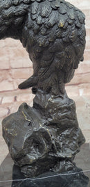 Stunning & Detailed Bronze Eagle Sculpture by A. Thorburn Hand Made Artwork