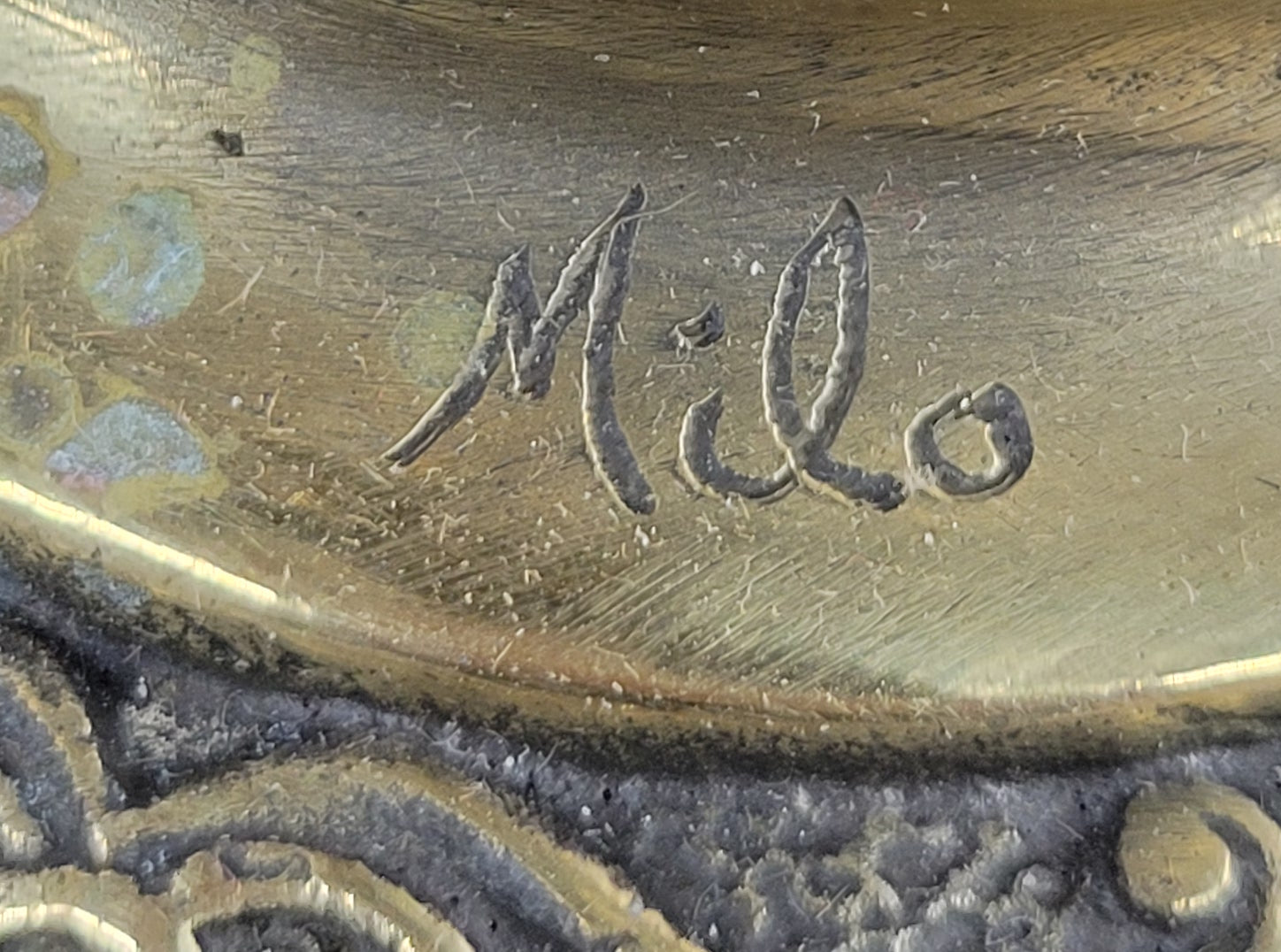 Eagle Bronze Sculpture Animal Statue Art Home Decoration Signed Original Milo