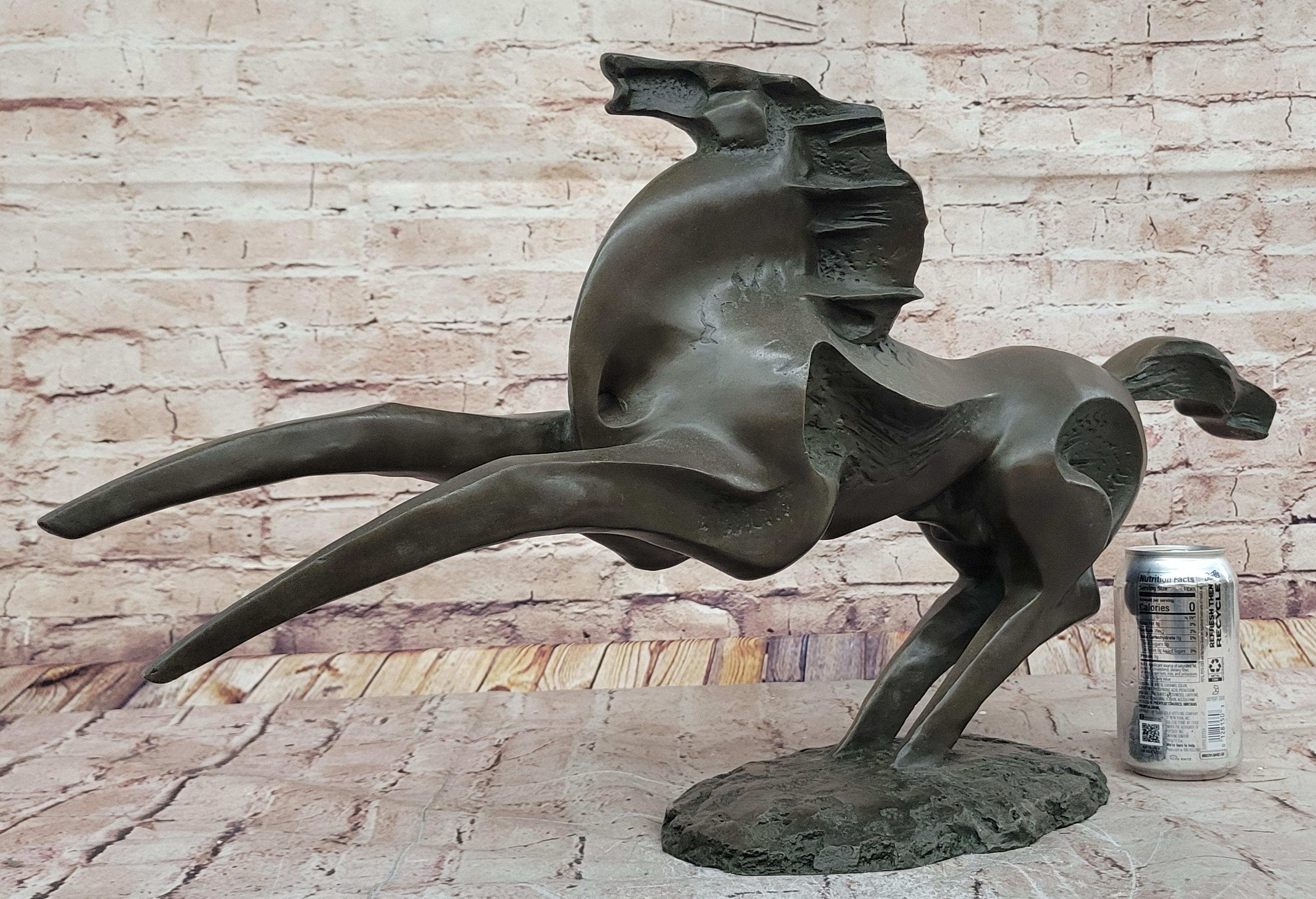 Abstract Bronze Stallion – Modern Equine Sculpture