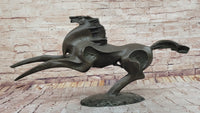 Abstract Bronze Stallion – Modern Equine Sculpture