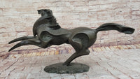 Abstract Bronze Stallion – Modern Equine Sculpture