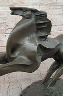 Abstract Bronze Stallion – Modern Equine Sculpture