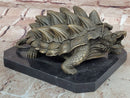 Signed Milo Alligator Snapping Turtle Reptile Animal Genuine Bronze Sculpture