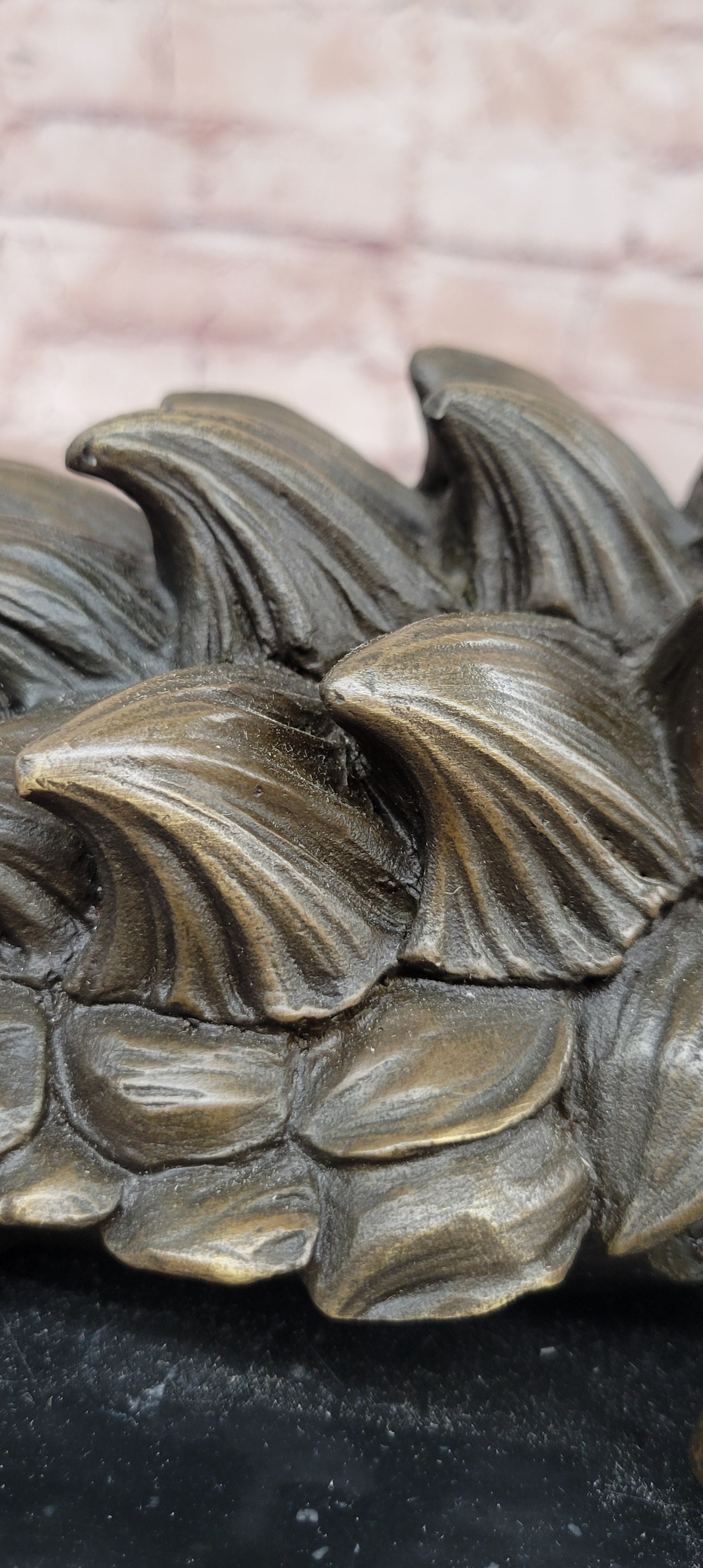 Signed Milo Alligator Snapping Turtle Reptile Animal Genuine Bronze Sculpture
