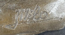 Milo Elephant Bronze Sculpture on Marble Base