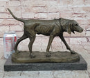 Service Dog Support Animal Bronze Sculpture 9.5" x 12"