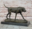 Service Dog Support Animal Bronze Sculpture 9.5" x 12"
