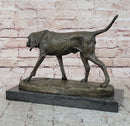 Service Dog Support Animal Bronze Sculpture 9.5" x 12"