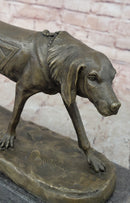 Service Dog Support Animal Bronze Sculpture 9.5" x 12"