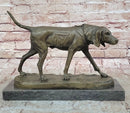 Service Dog Support Animal Bronze Sculpture 9.5" x 12"