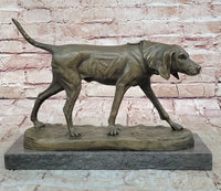 Service Dog Support Animal Bronze Sculpture 9.5" x 12"