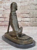 Labrador Retriever Hunting Trials Trophy Water Gun Duck Bronze