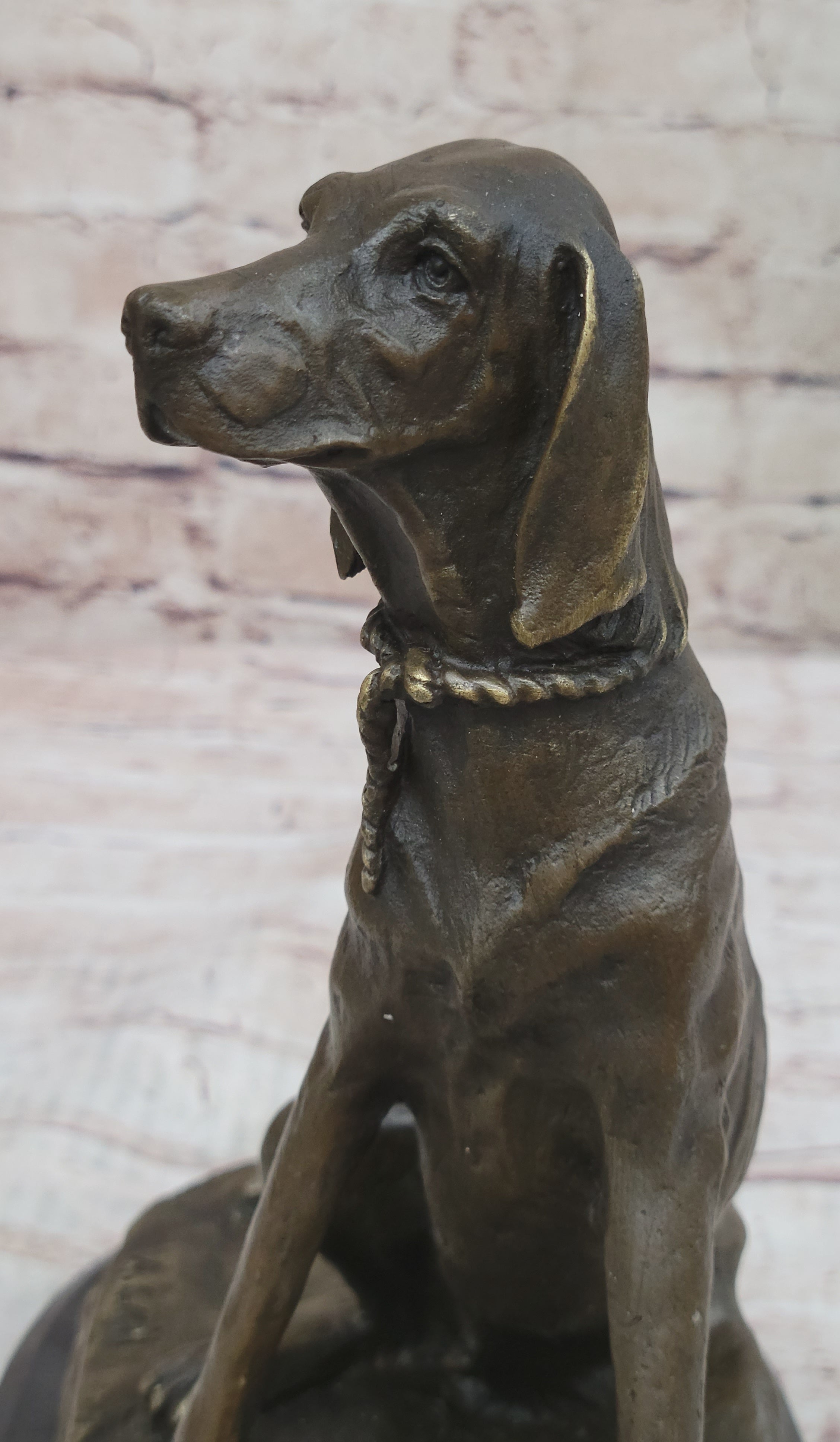 Labrador Retriever Hunting Trials Trophy Water Gun Duck Bronze