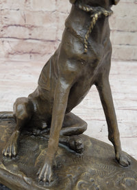 Labrador Retriever Hunting Trials Trophy Water Gun Duck Bronze