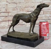 Fremiet Greyhounds Racing Dog Bronze Sculpture