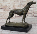 Fremiet Greyhounds Racing Dog Bronze Sculpture