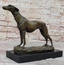 Fremiet Greyhounds Racing Dog Bronze Sculpture