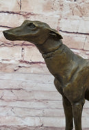 Fremiet Greyhounds Racing Dog Bronze Sculpture